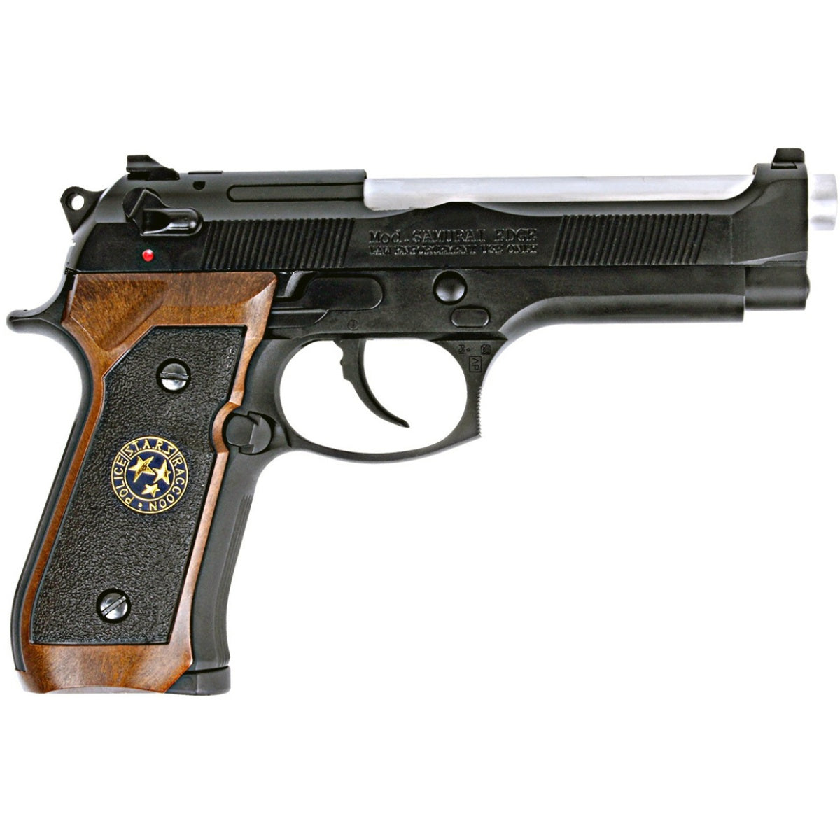 WE-Tech RPD Biohazard Samurai Edge M92 GBB Airsoft Pistol (Color: Black)