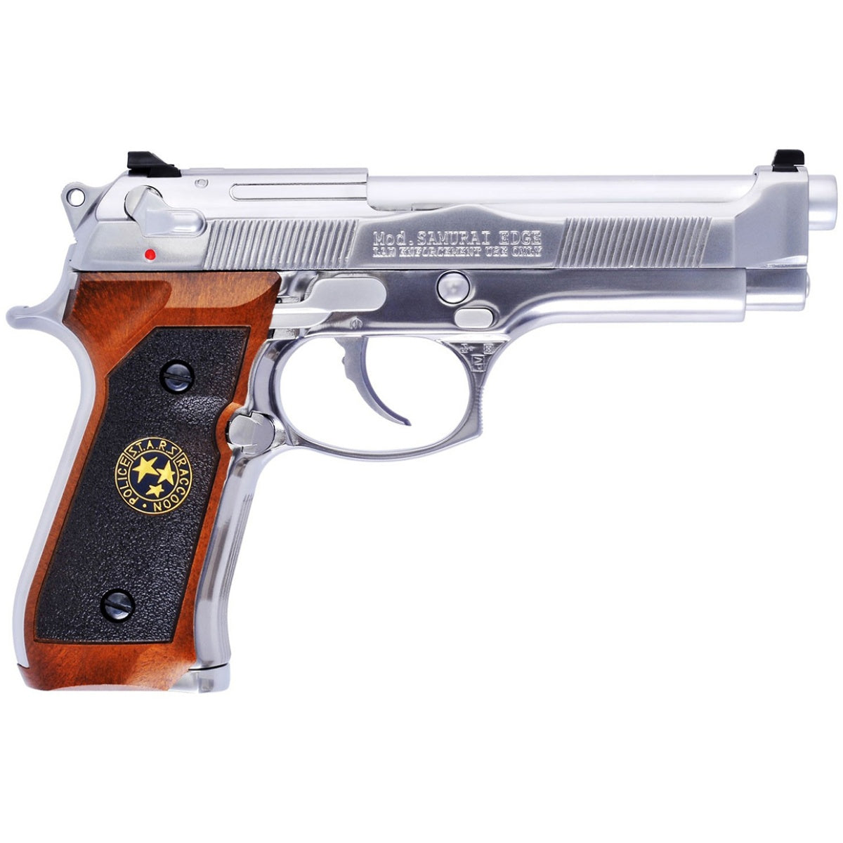 WE-Tech RPD Biohazard Samurai Edge M92 GBB Pistol (Color: Silver)