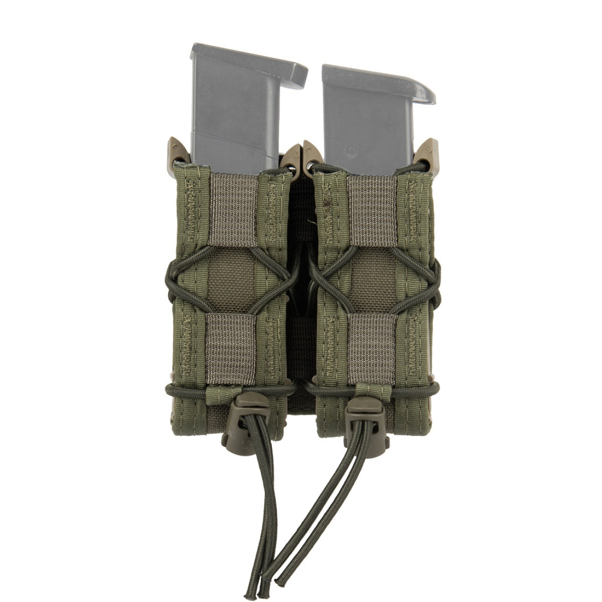 High Speed Gear Polymer Double Pistol TACO�� Magazine Pouch - OD GREEN
