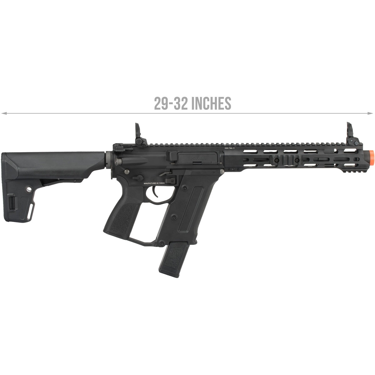 KWA Ronin "TEKKEN" TK.45 AEG3 Airsoft Rifle - BLACK