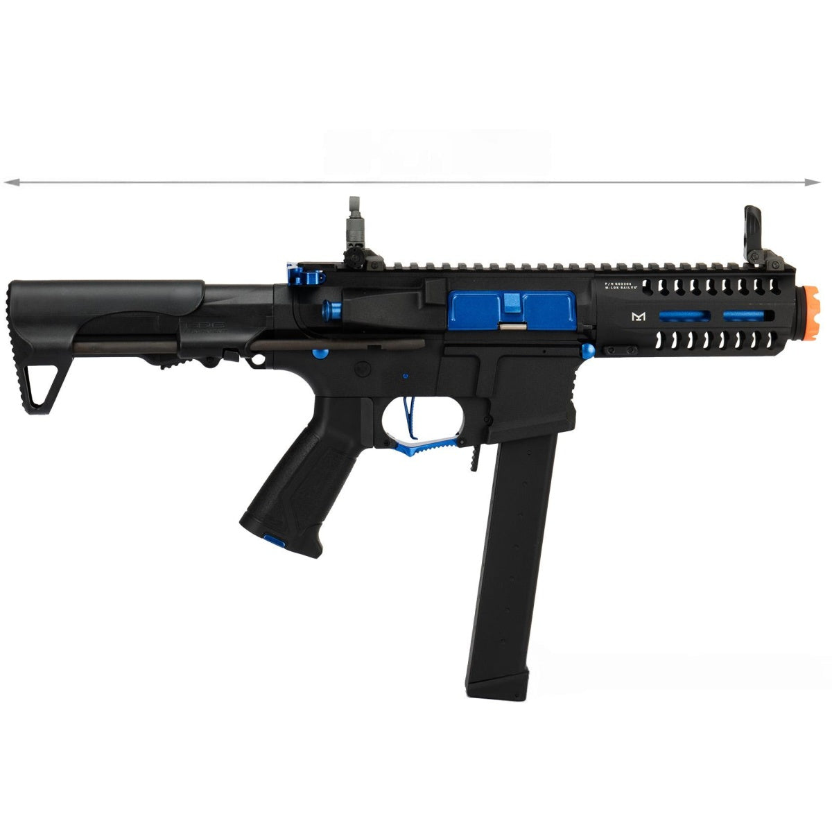 G&G Airsoft CM16 ARP9 Super Ranger Carbine AEG w/ PDW Stock - SKY