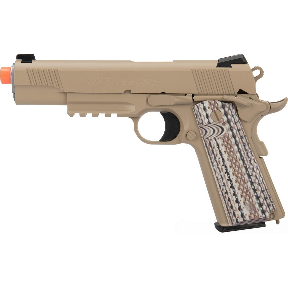 Tokyo Marui M45 "Desert Sand" Gas Blowback Airsoft Pistol - TAN