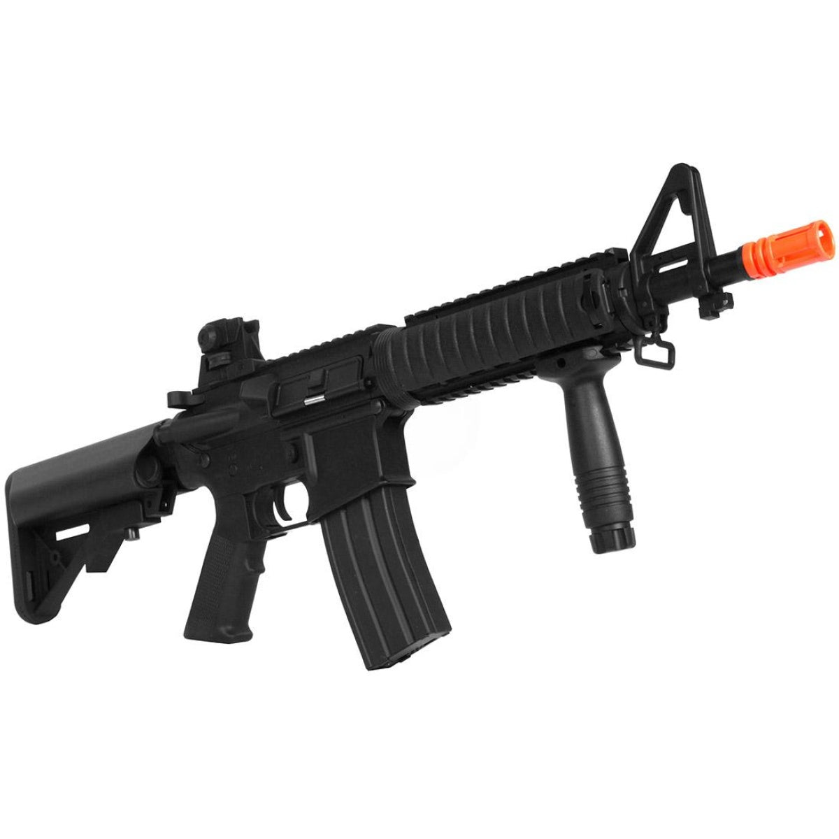390 FPS Atlas Custom Works Airsoft M4 CQB RIS AEG Rifle - Full Metal Gearbox
