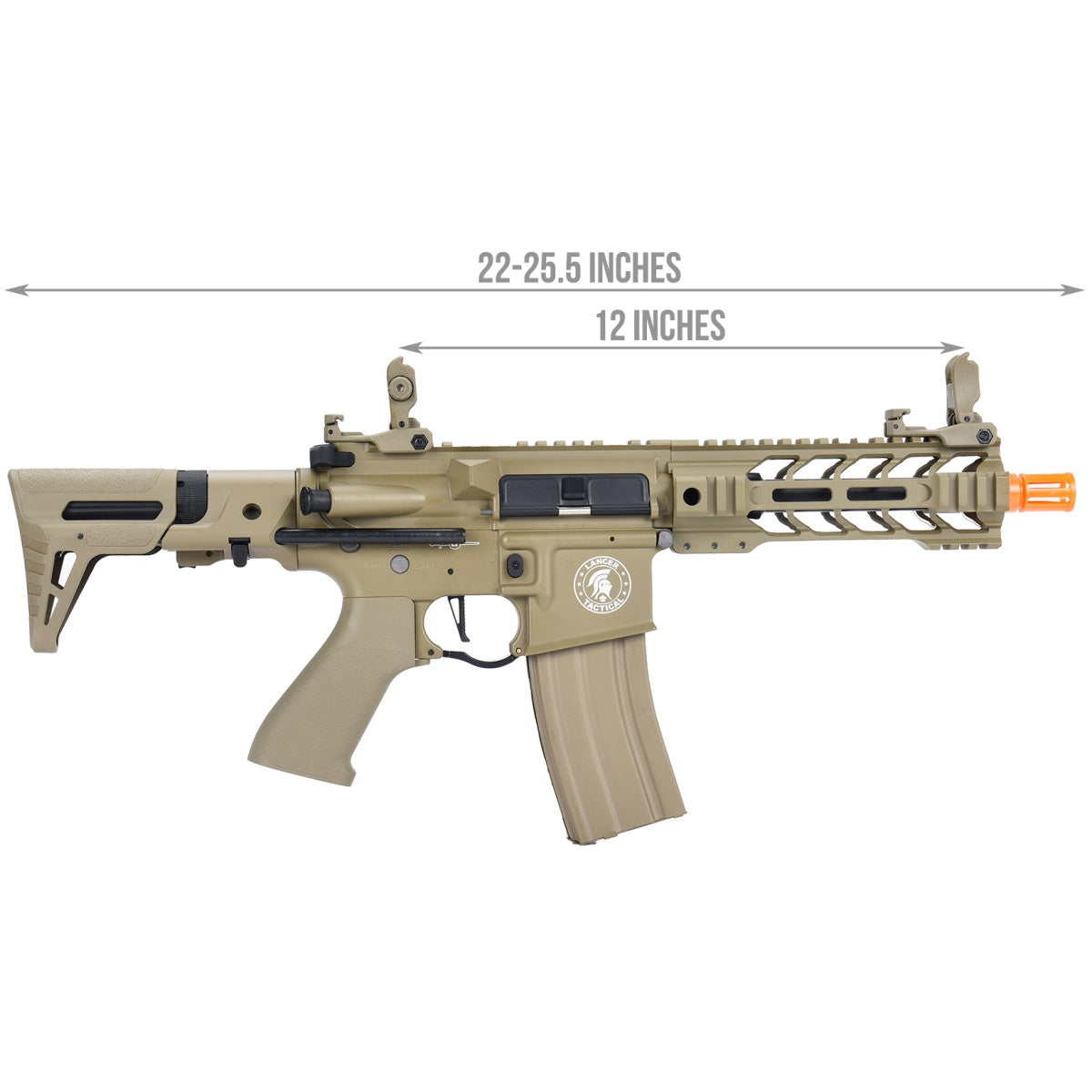 Lancer Tactical ProLine BATTLE HAWK PDW AEG [LOW FPS] - TAN