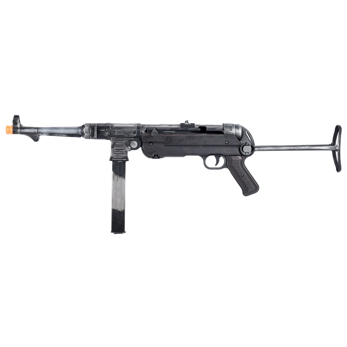 WWII Overlord Series MP40 Airsoft AEG Submachine Gun - BATTLEWORN STEE ...