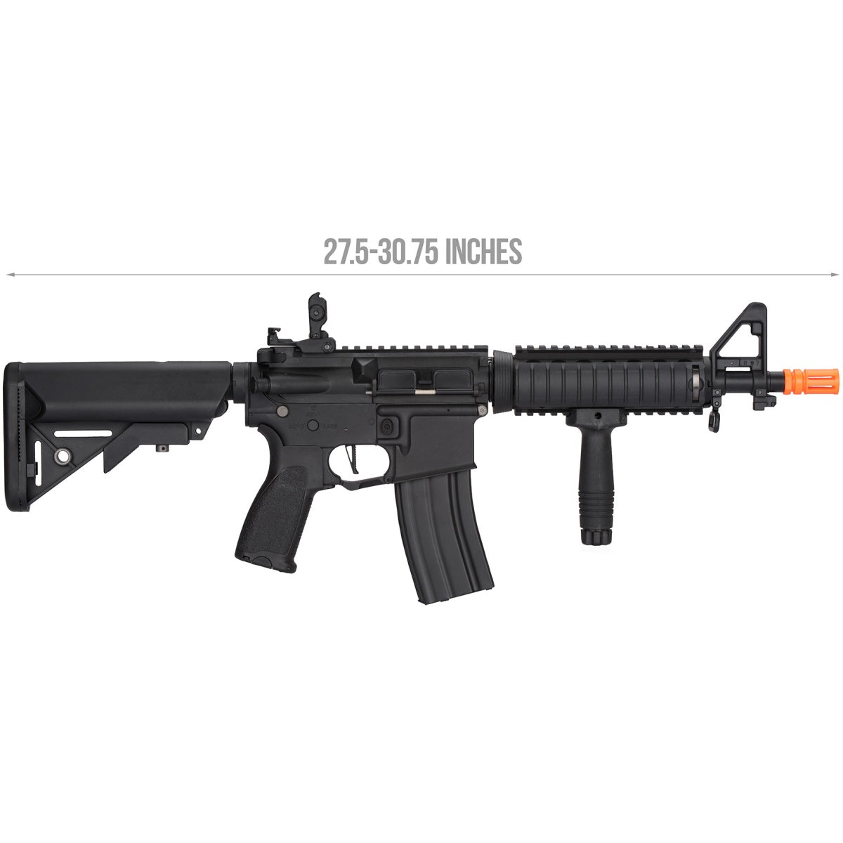 Lancer Tactical Hybrid Gen 2 MK18 MOD 0 CQB Airsoft AEG Rifle (Color: Black)