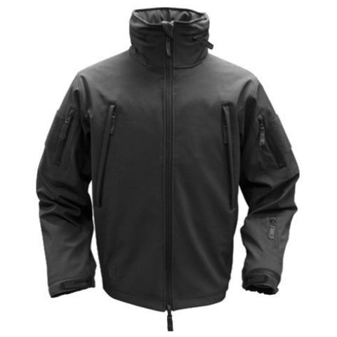 Condor Outdoor Tactical SUMMIT Soft Shell Jacket #602 - BLACK - 3XL