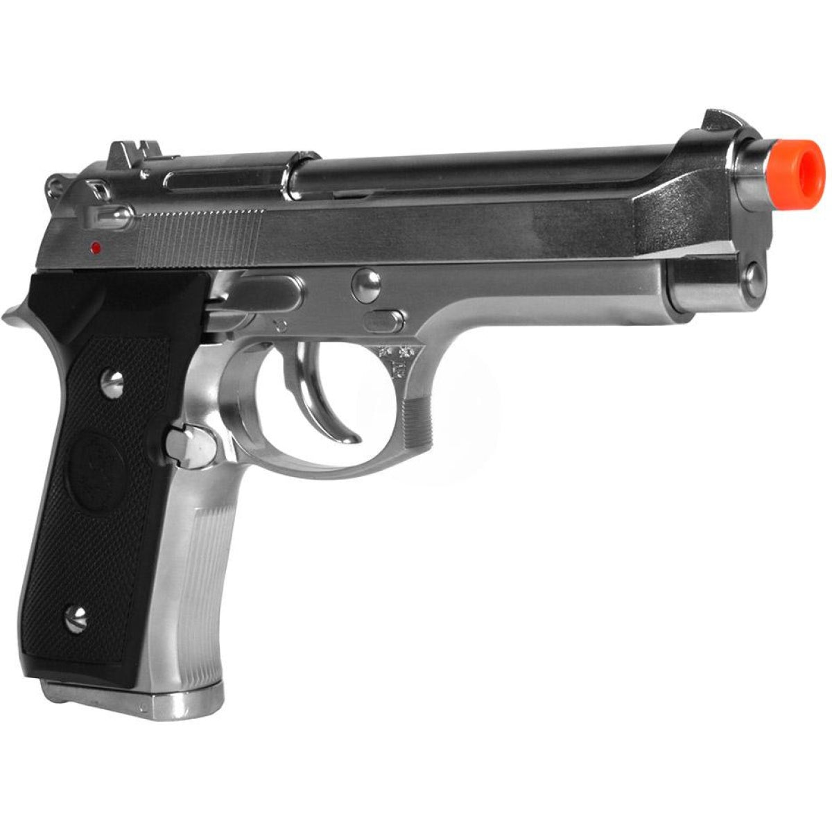 350 FPS KJW SIG3 Semi Auto M9 Gas Blowback Airsoft Pistol - Silver