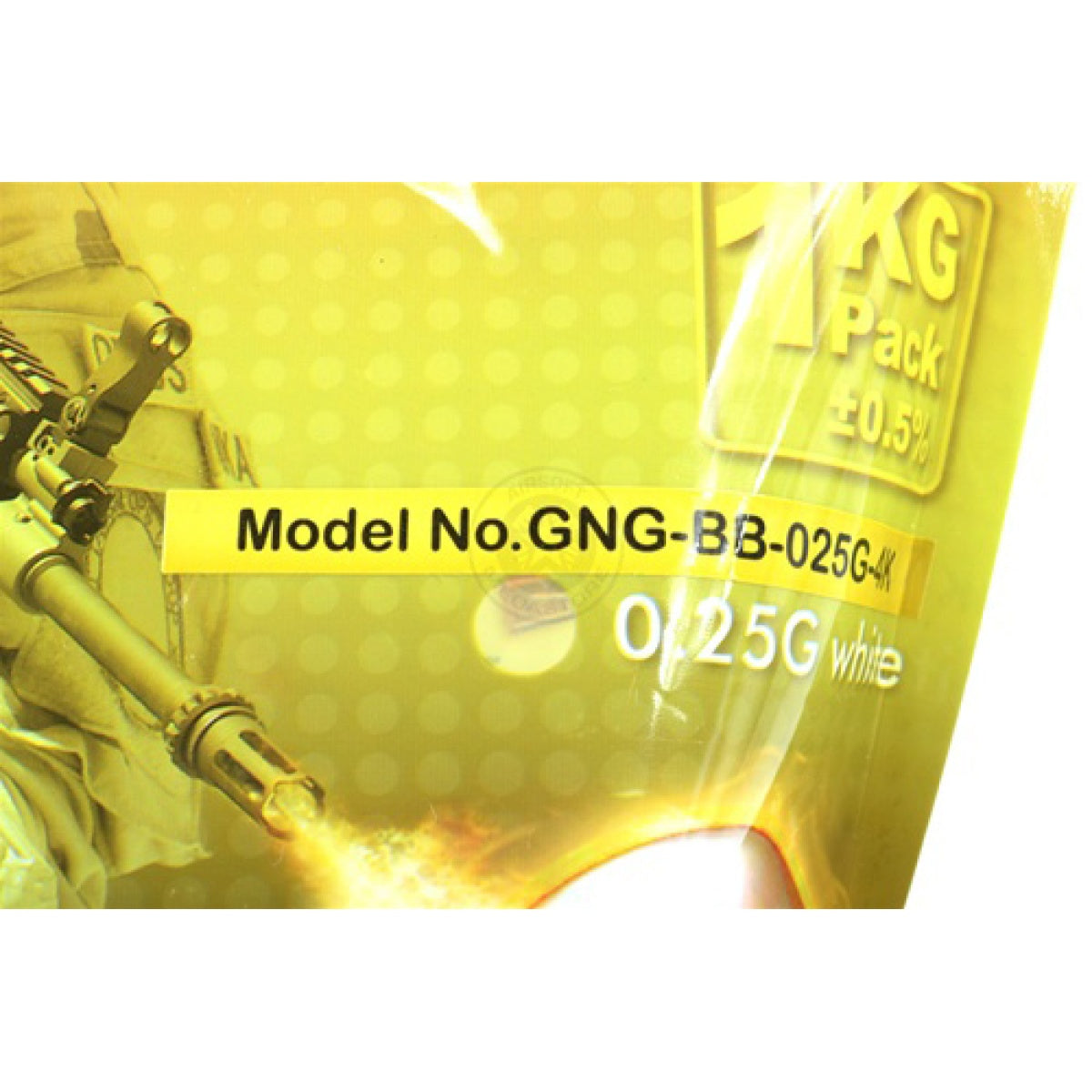 0.25g G&G Armament P.S.B.P. Seamless 6mm Airsoft BBs - 4000rd Bag