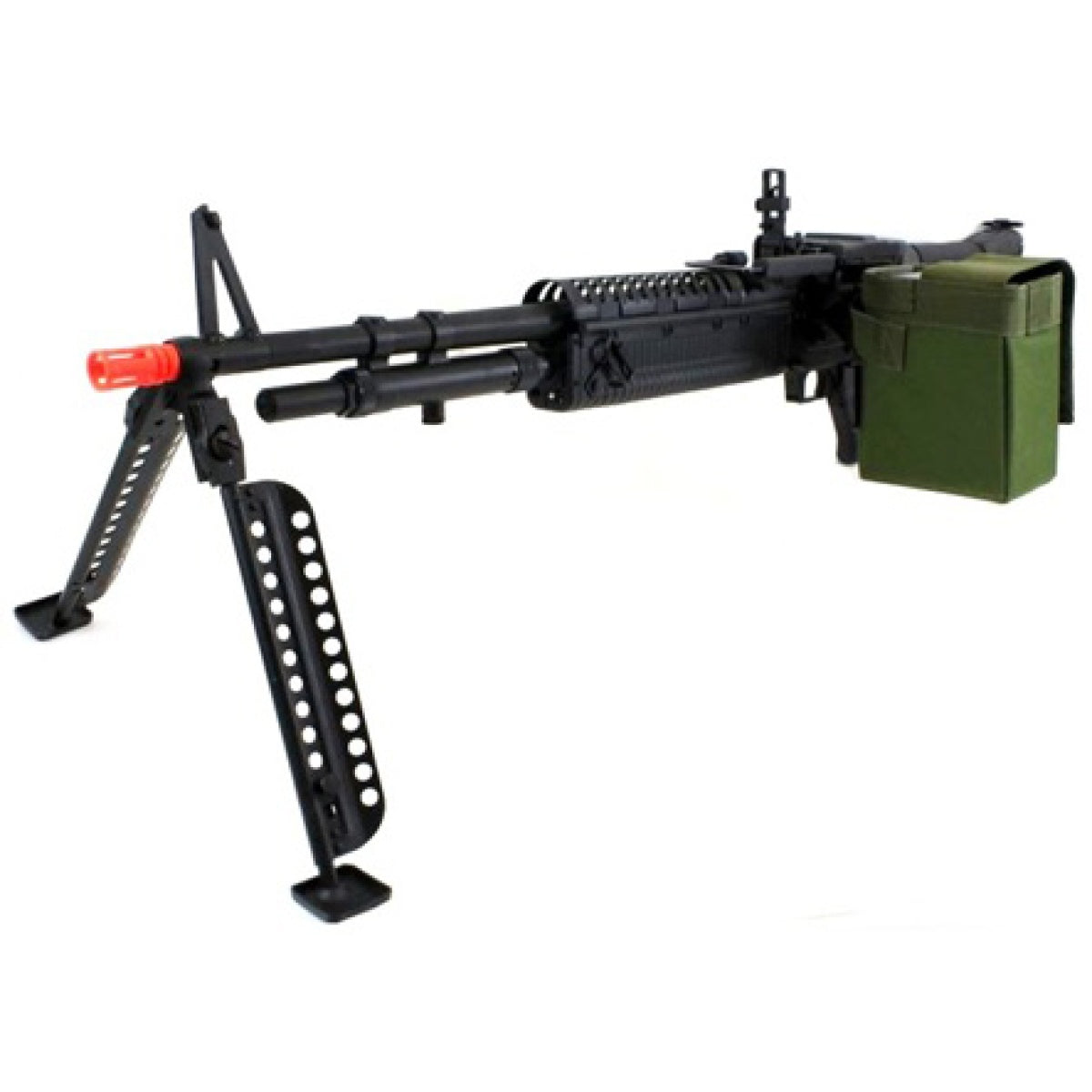 Atlas Custom Works Full Metal M60 VN Airsoft Machine Gun AEG Rifle - Support Weapon - (Gun Only)