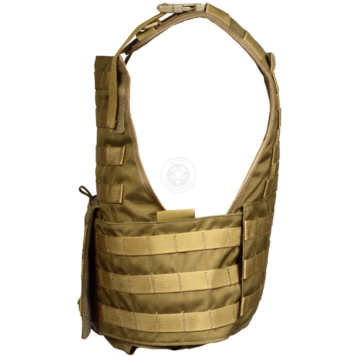 Flyye Industries 1000D Cordura MOLLE PC Tactical Vest (Coyote Brown)