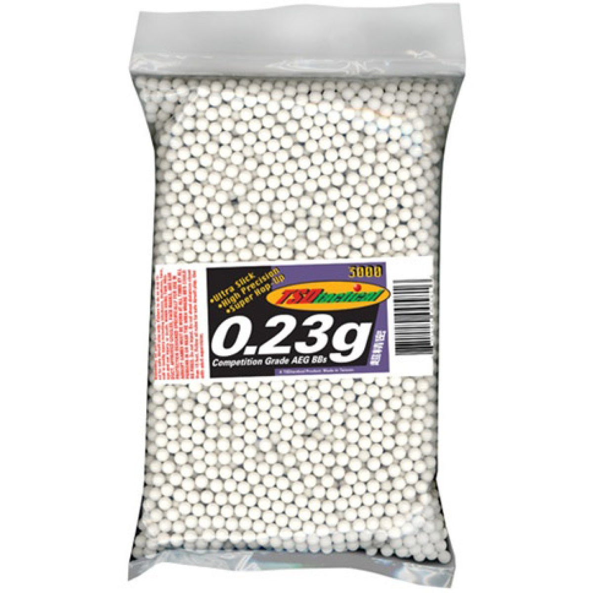 0.23G TSD Premium Grade Seamless Airsoft BBs - 3000 Round Bag