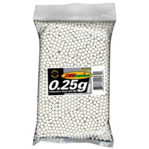 0.25G TSD Premium Grade Seamless Airsoft BBs - 3000 Round Bag