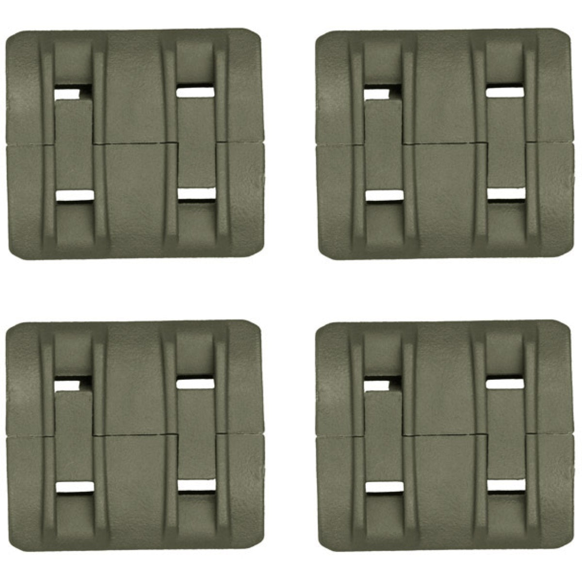 Magpul PTS XTM Rail Cover Panels Set of 4 - FOLIAGE GREEN
