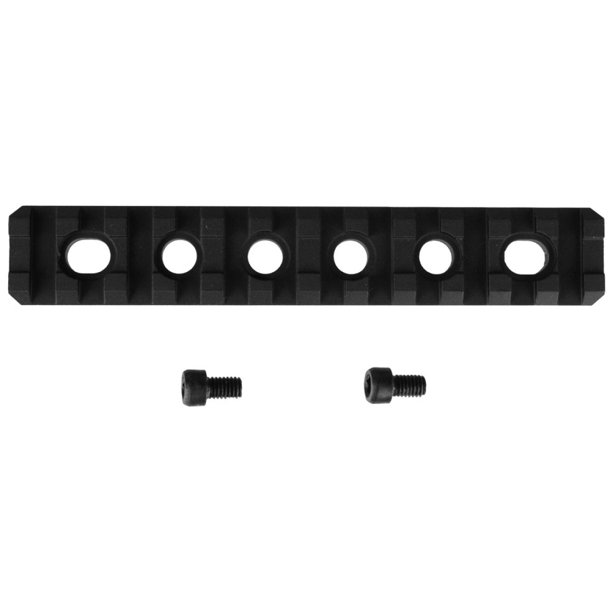 T&D Airsoft 12-Slot Accessory RIS Rail Section w/ 6 Mounting Holes