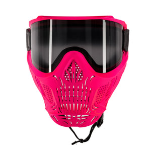 HSTL® Glowball™ Skull Goggle Neon Pink w/ Smoke Lens - XTREME Airsoft Superstore