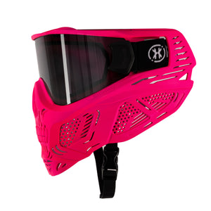 HSTL® Glowball™ Skull Goggle Neon Pink w/ Smoke Lens - XTREME Airsoft Superstore