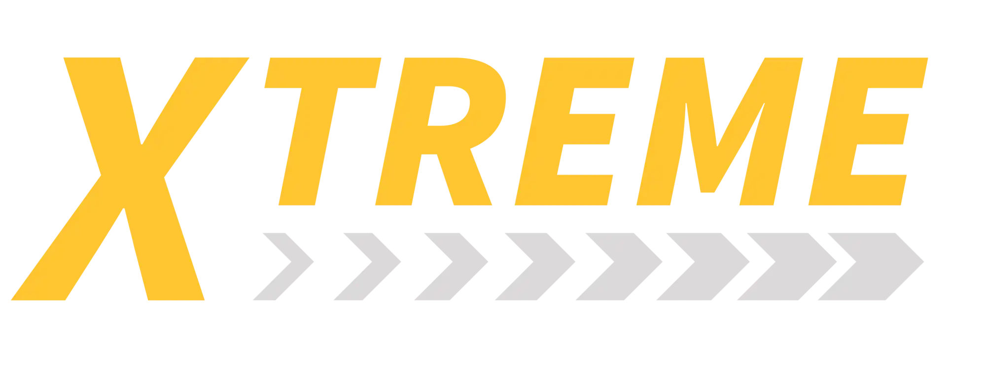 A pixelated ’XTREME’ logo in gold and grey.
