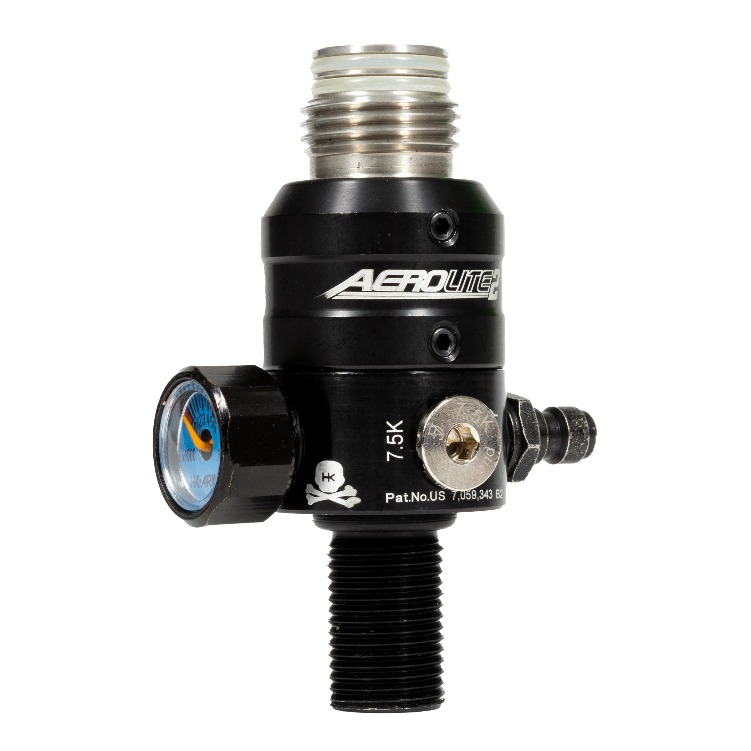 AeroLite Pro XT Regulator + Case (Stainless Steel Threading) - XTREME Airsoft Superstore