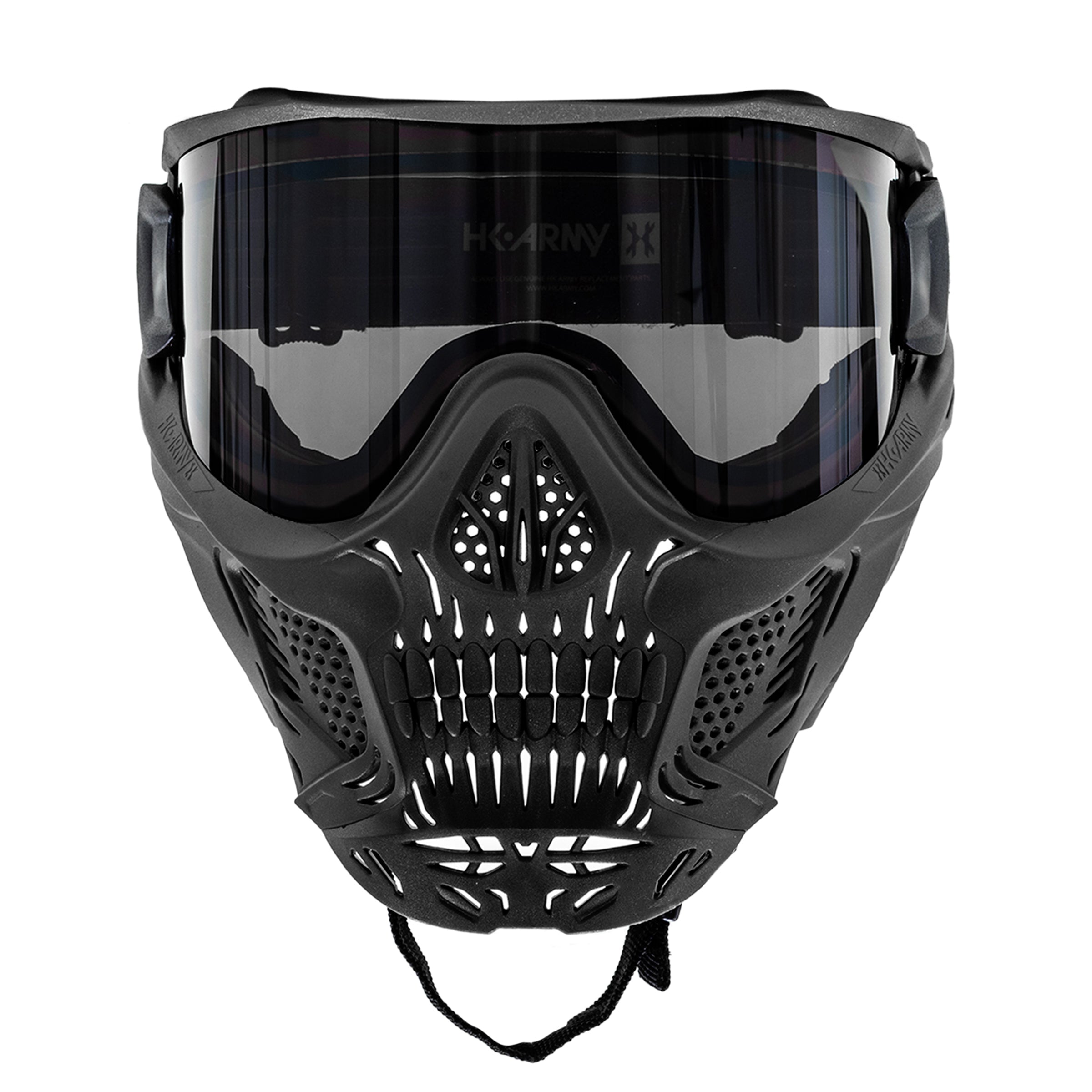 HSTL® Skull Goggle "Punisher" - Black w/ Smoke Lens - XTREME Airsoft Superstore