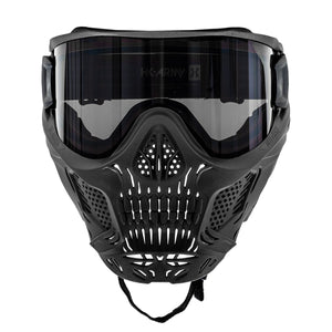 HSTL® Skull Goggle "Punisher" - Black w/ Smoke Lens - XTREME Airsoft Superstore