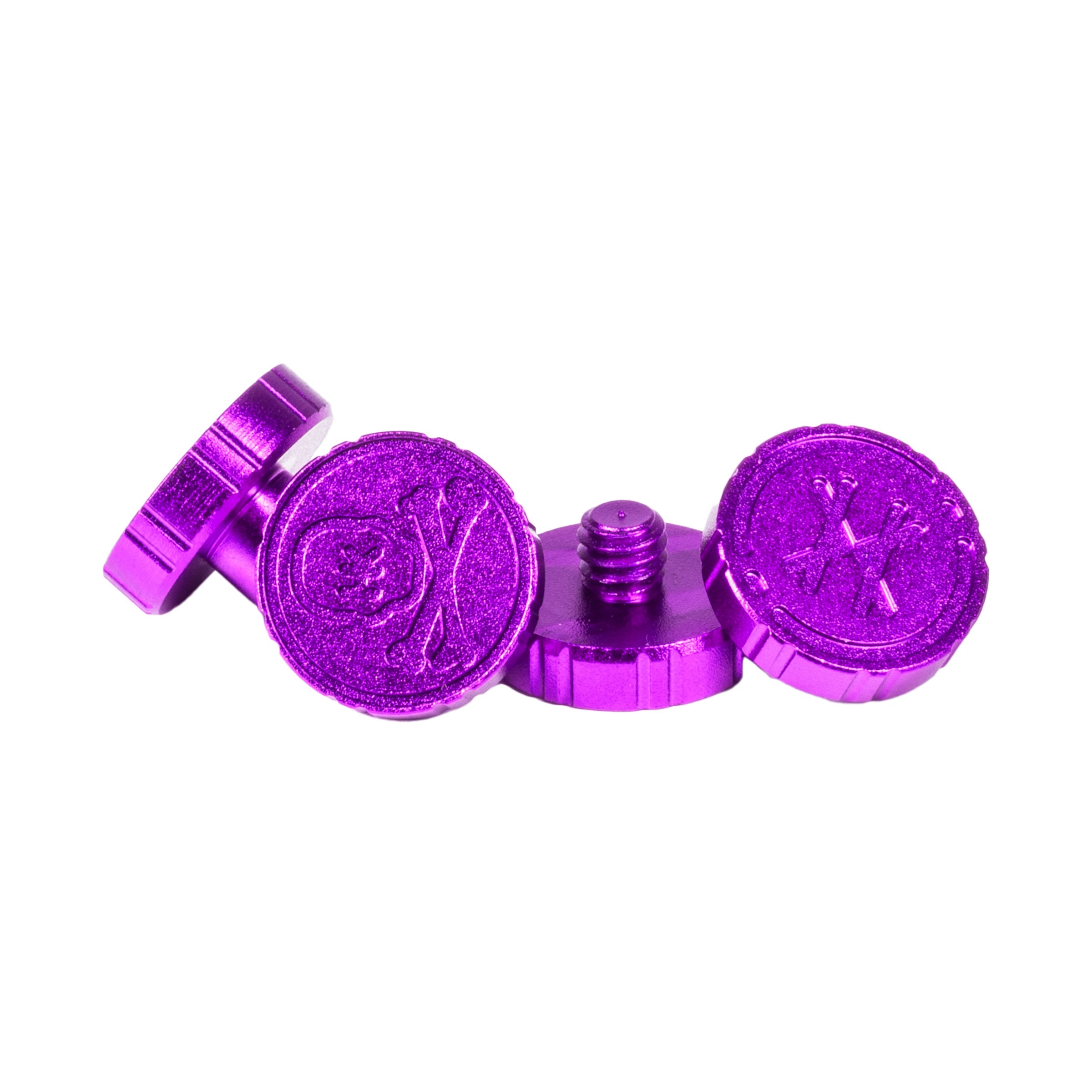 Machined Goggle Screw Set "Icon" Purple - XTREME Airsoft Superstore