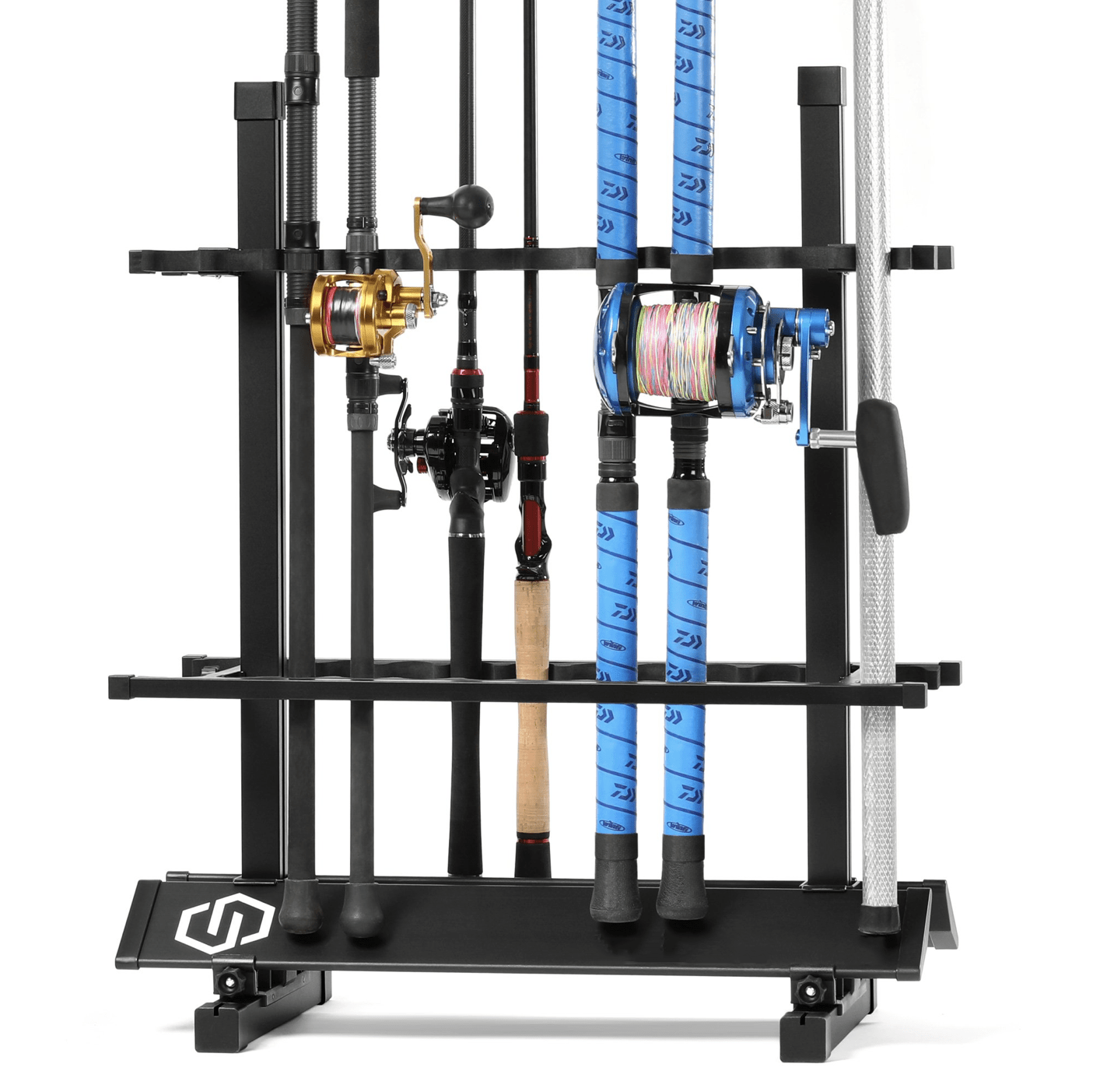 Fishing Pole Aluminum Rack (3 Sizes) - XTREME Airsoft Superstore