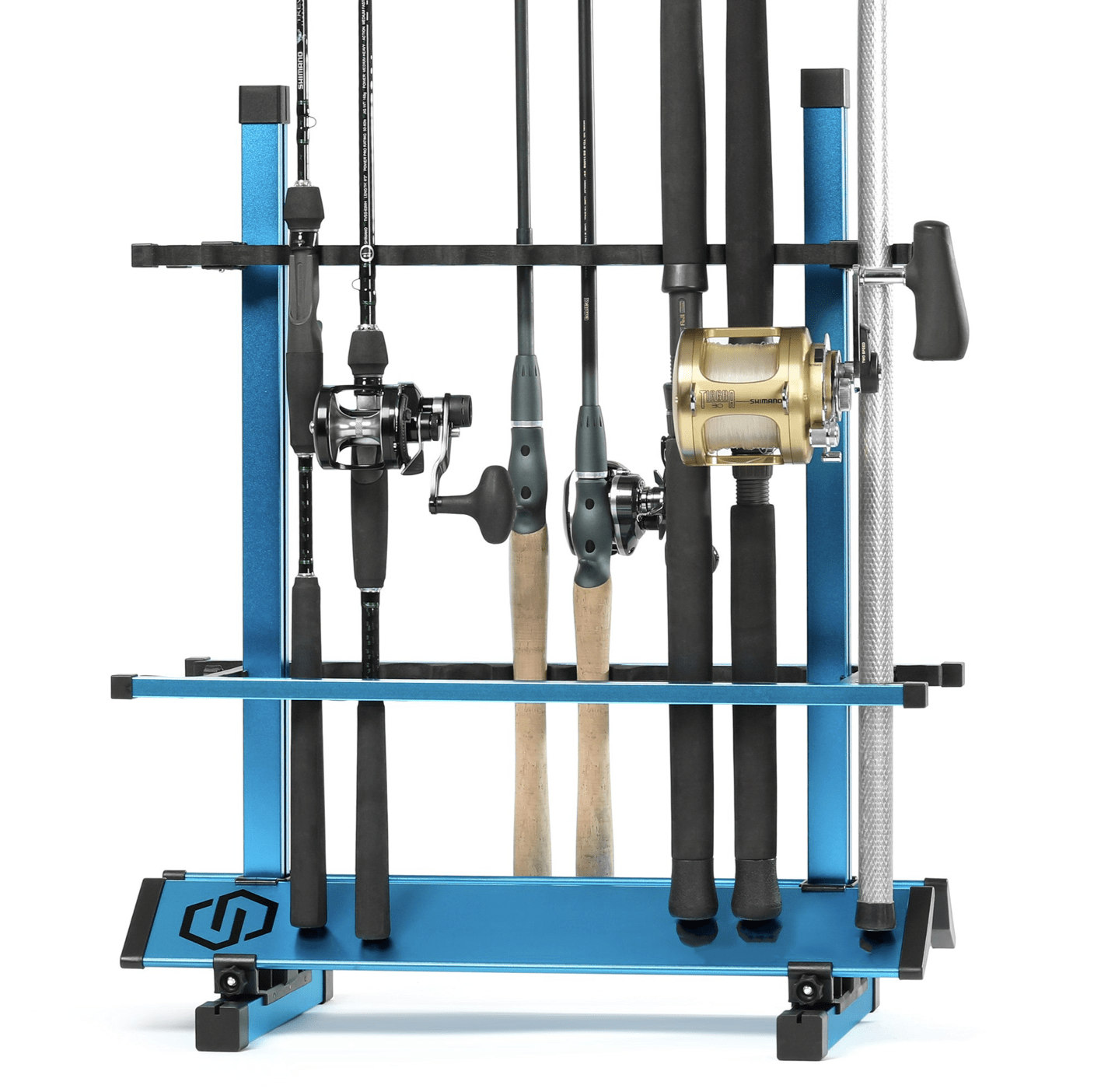 Fishing Pole Aluminum Rack (3 Sizes) - XTREME Airsoft Superstore