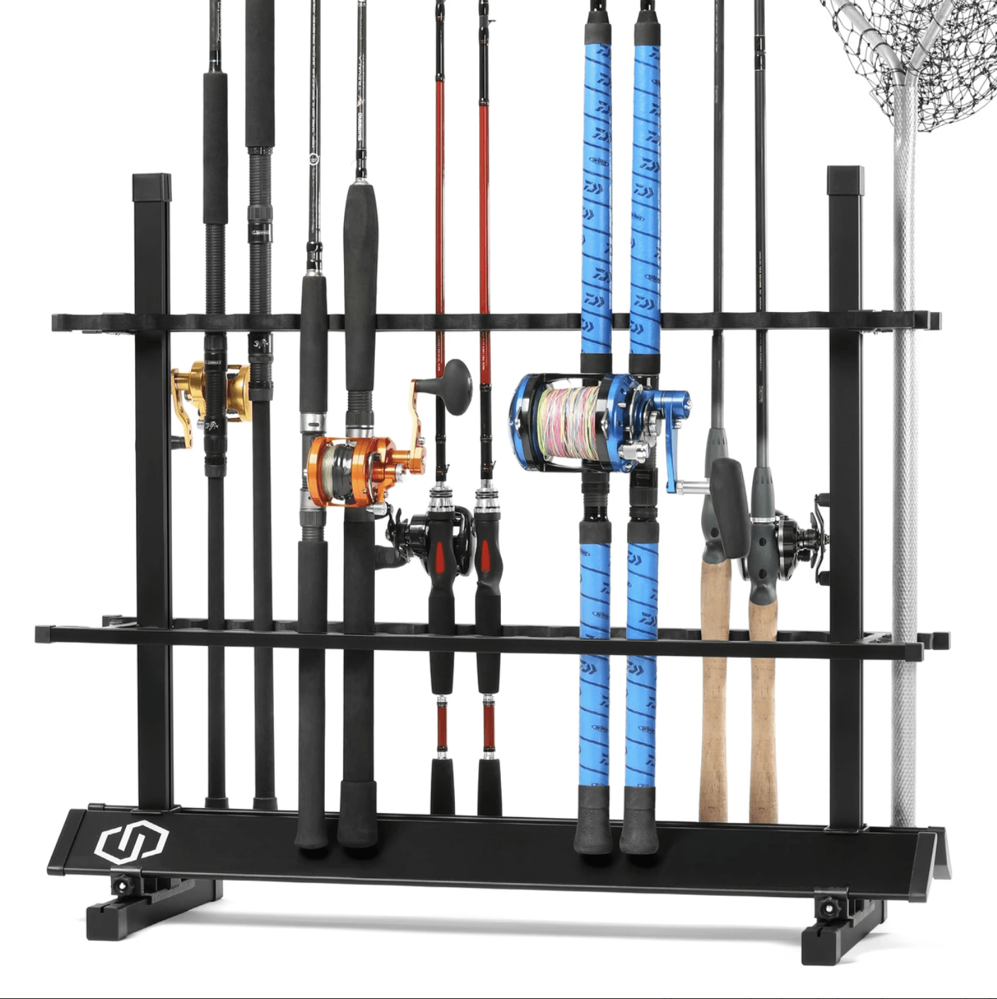 Fishing Pole Aluminum Rack (3 Sizes) - XTREME Airsoft Superstore
