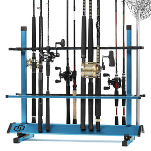 Fishing Pole Aluminum Rack (3 Sizes) - XTREME Airsoft Superstore