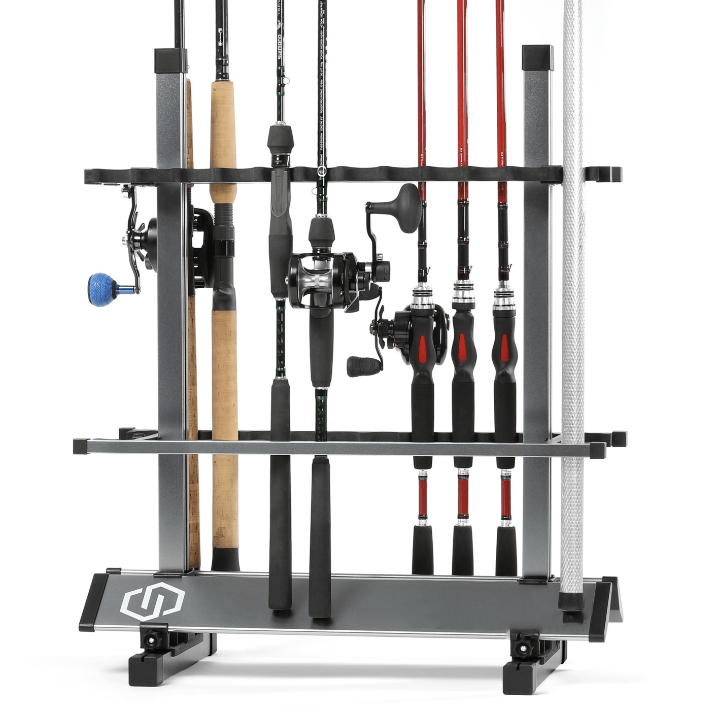 Fishing Pole Aluminum Rack (3 Sizes) - XTREME Airsoft Superstore