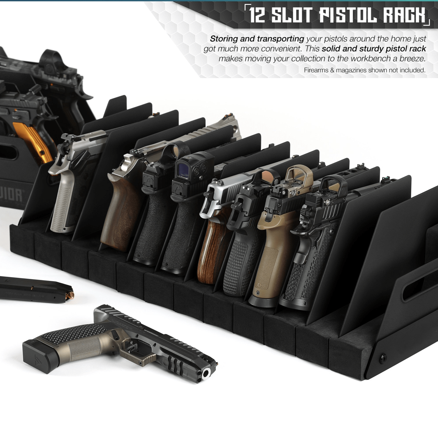 Pistol Rack (4 Sizes) - XTREME Airsoft Superstore