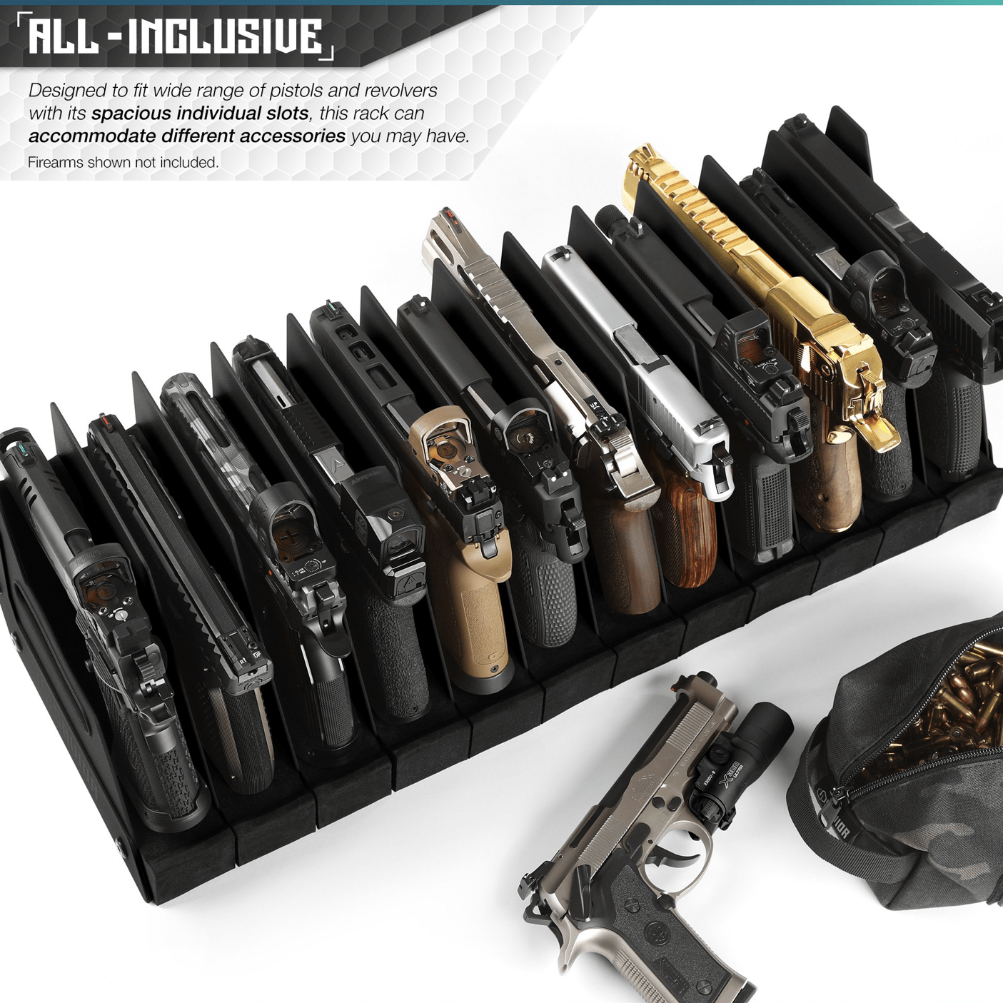 Pistol Rack (4 Sizes) - XTREME Airsoft Superstore