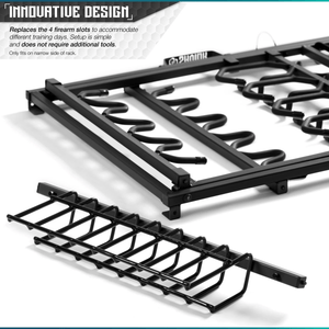 Pistol Rack Attachment for Shorty Rack of 9 - XTREME Airsoft Superstore