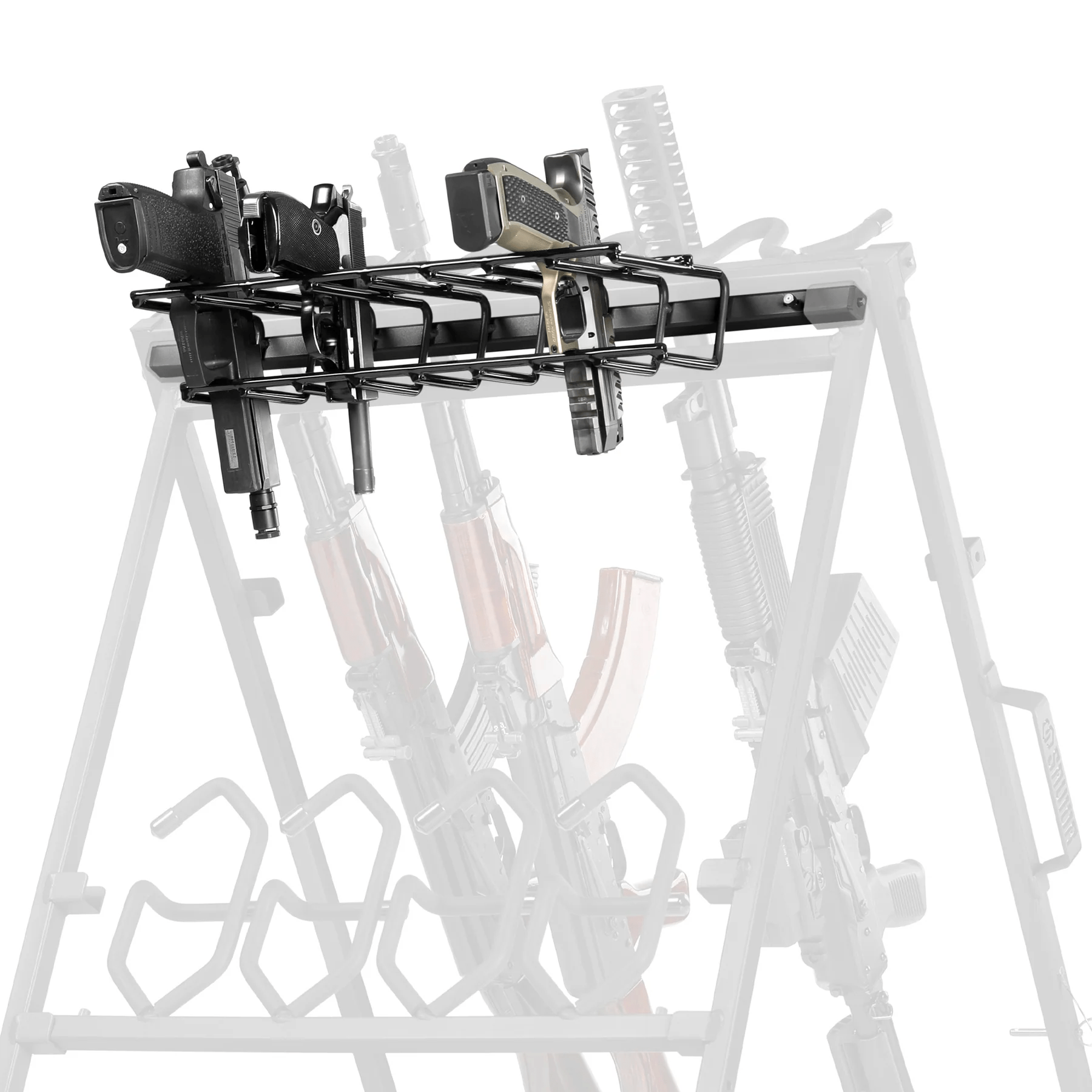 Pistol Rack Attachment for Shorty Rack of 9 - XTREME Airsoft Superstore