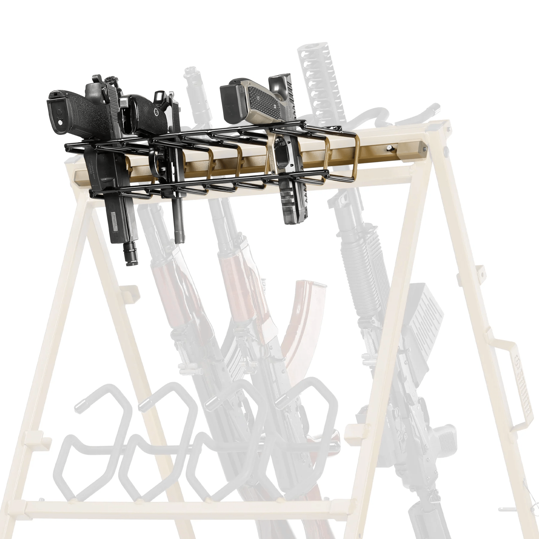 Pistol Rack Attachment for Shorty Rack of 9 - XTREME Airsoft Superstore