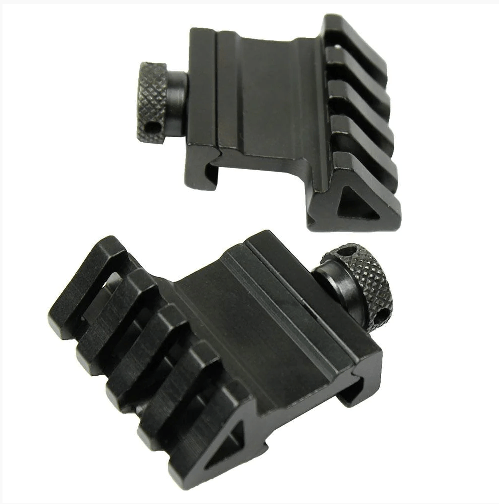 45 Degree Offset Rail Mount Quick Release for Picatinny Weaver Rail - XTREME Airsoft Superstore