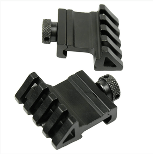 45 Degree Offset Rail Mount Quick Release for Picatinny Weaver Rail - XTREME Airsoft Superstore