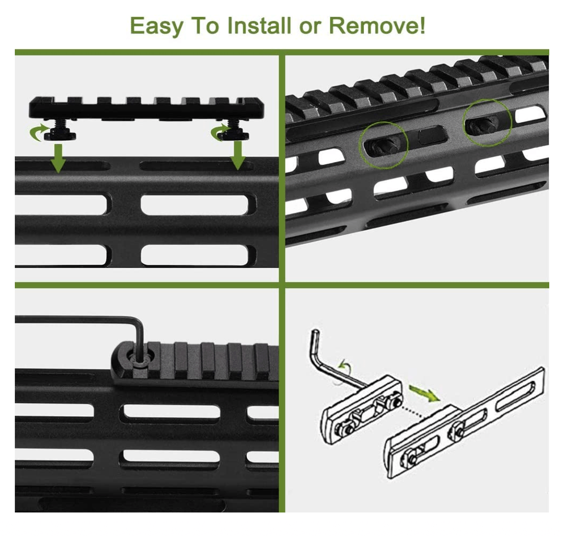 M-LOK and KeyMod Adapter Sets - XTREME Airsoft Superstore