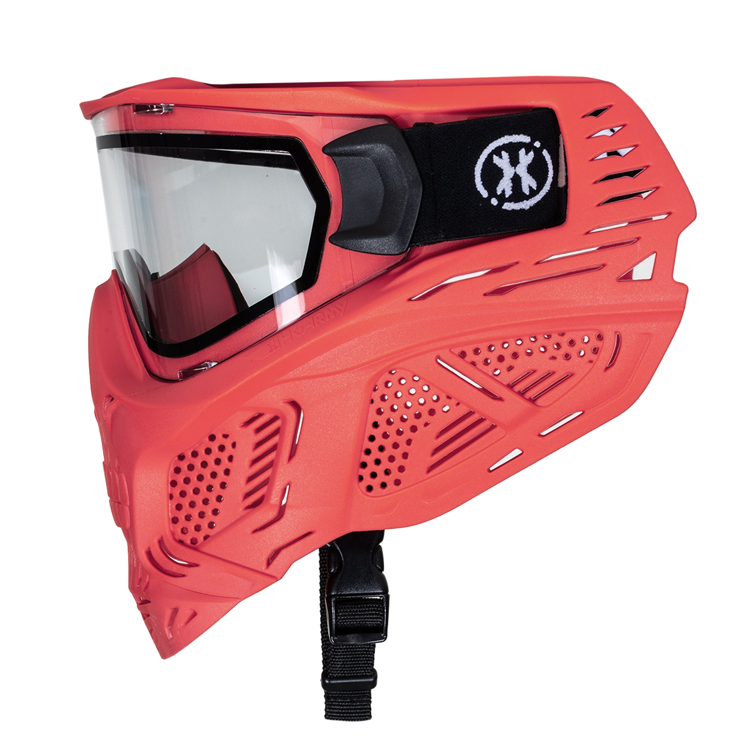 HSTL® Skull Goggle - Red w/ Clear Lens - XTREME Airsoft Superstore