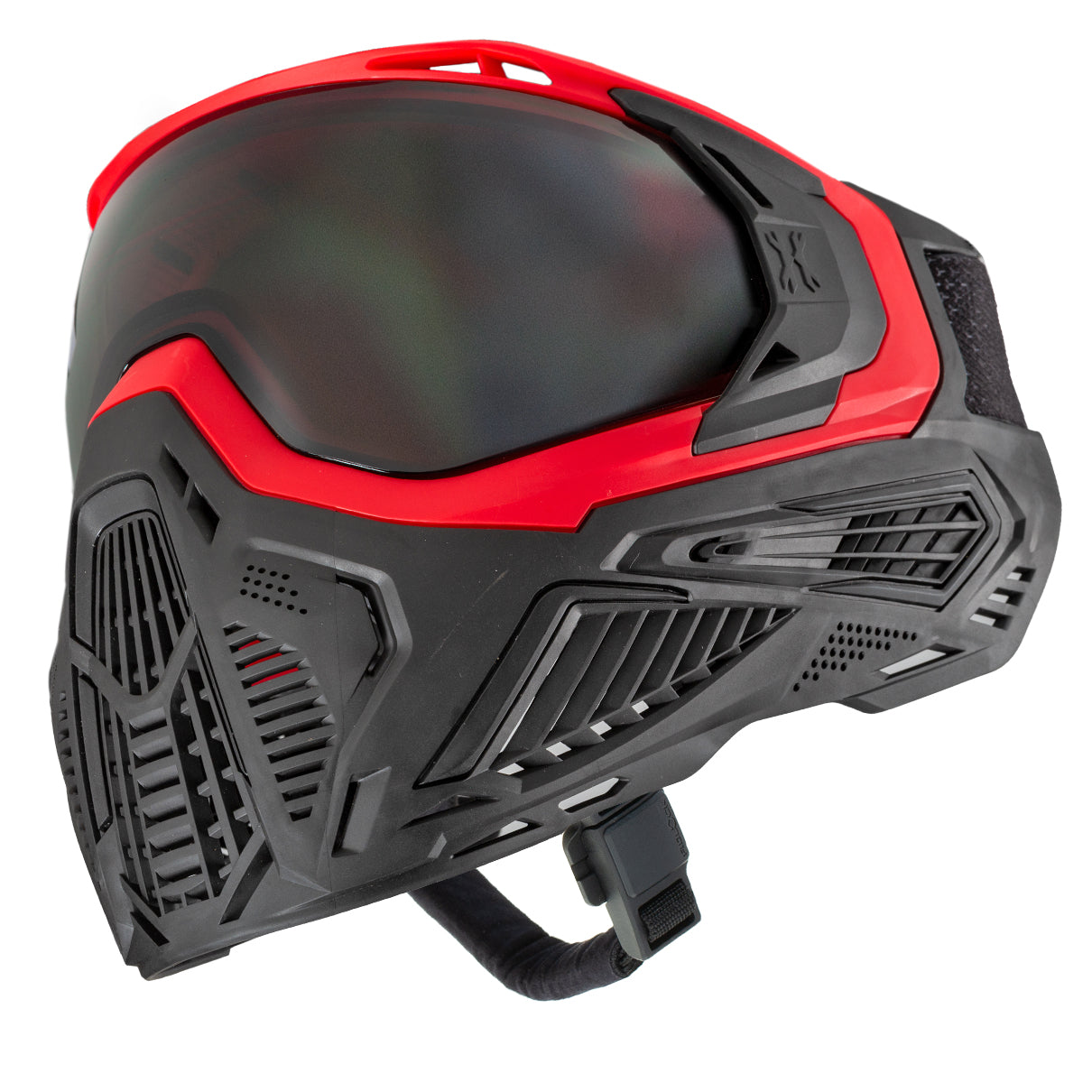 SLR Goggle - Lava (Red/Black) Smoke Lens - XTREME Airsoft Superstore