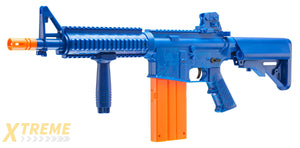 REKT OPFOUR BLUE RIFLE - REKT - CO2 FOAM DART BLASTERS