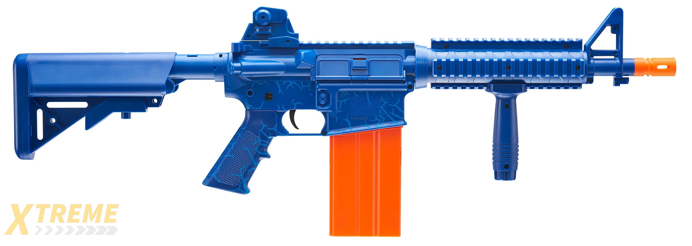 REKT OPFOUR BLUE RIFLE - REKT - CO2 FOAM DART BLASTERS