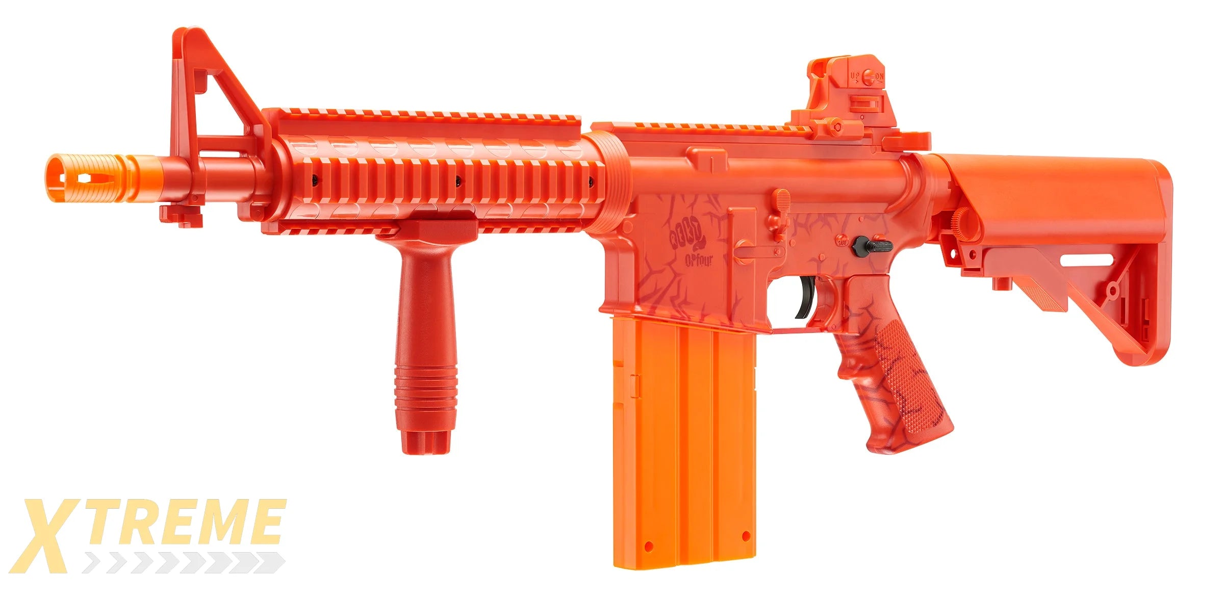 REKT OPFOUR RED RIFLE - REKT - CO2 FOAM DART BLASTERS