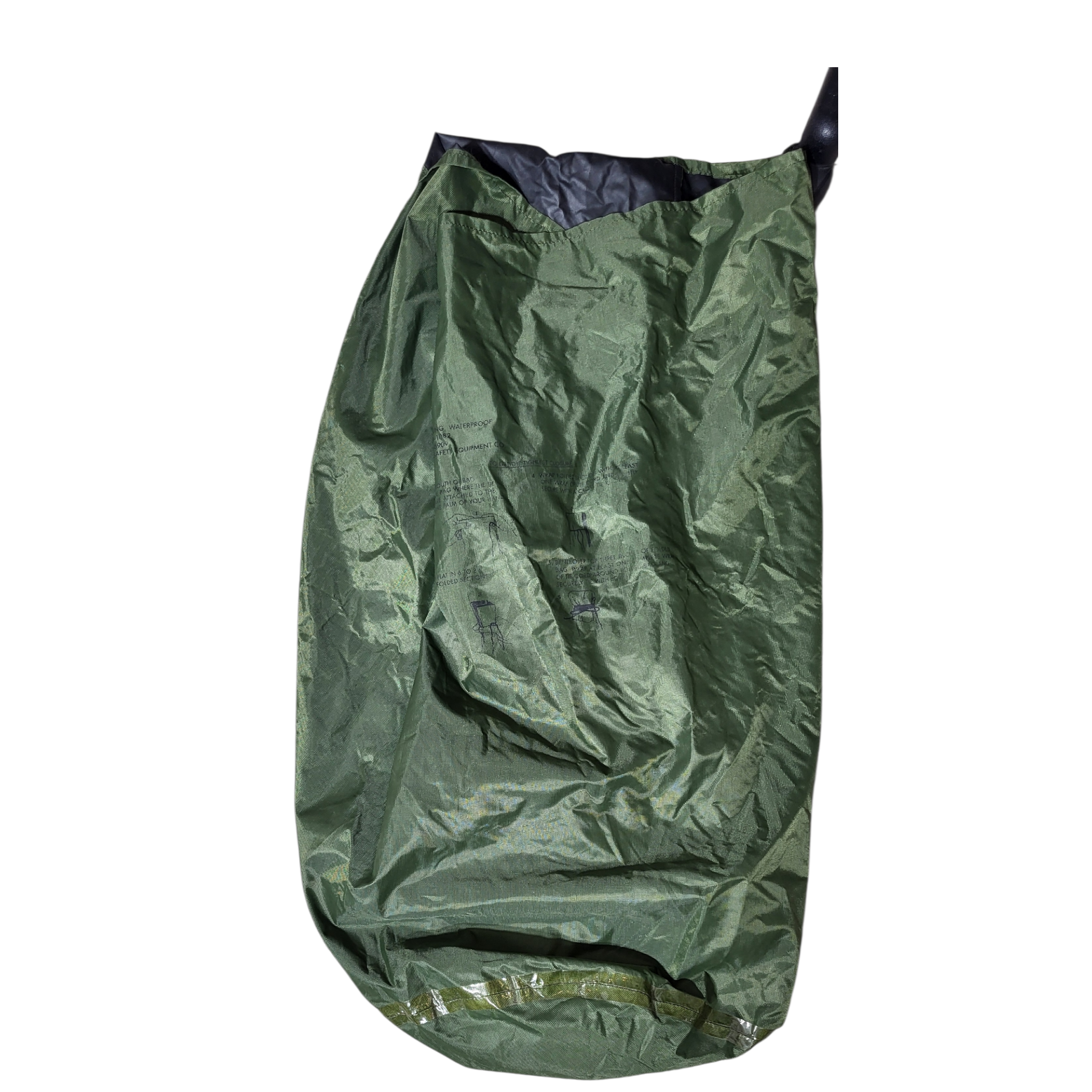 USGI Green Water Proof garment clothing bag