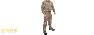 RUGGED COMBAT UNIFORM SET w/ SOFT SHELL PADDING (AT-AU), XL