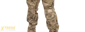 RUGGED COMBAT UNIFORM SET w/ SOFT SHELL PADDING (AT-AU), XL