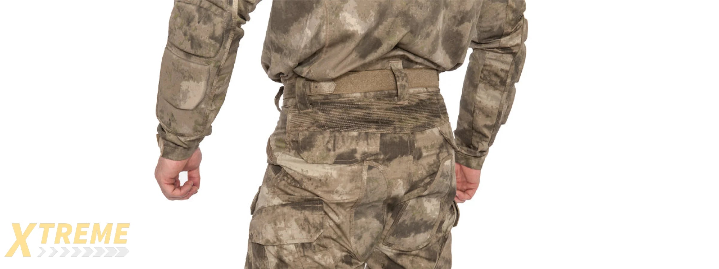 RUGGED COMBAT UNIFORM SET w/ SOFT SHELL PADDING (AT-AU), XL