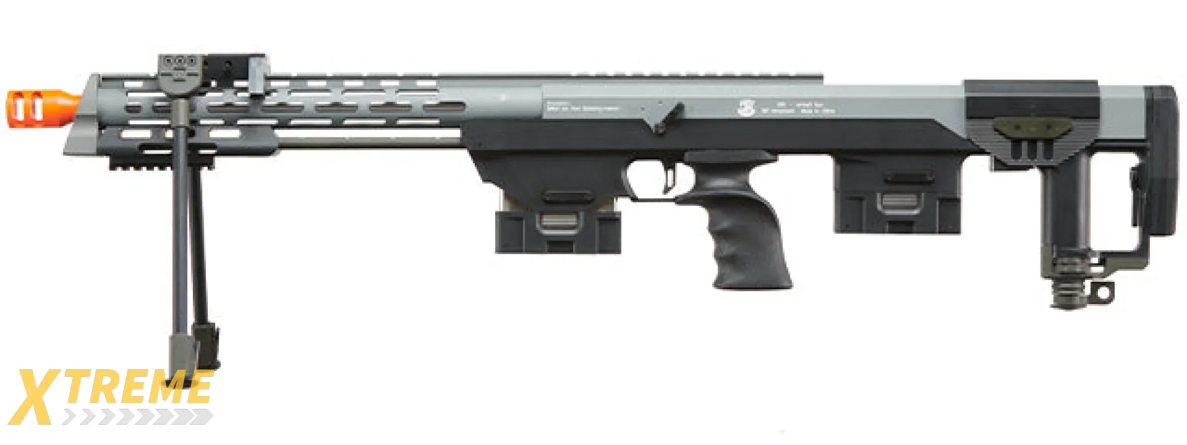 S&T Gas Powered Full Metal DSR-1 Advanced Bullpup Sniper Rifle - (Gray)