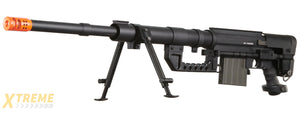 S&T M200 Intervention Bolt Action Custom Sniper Rifle - (Black)